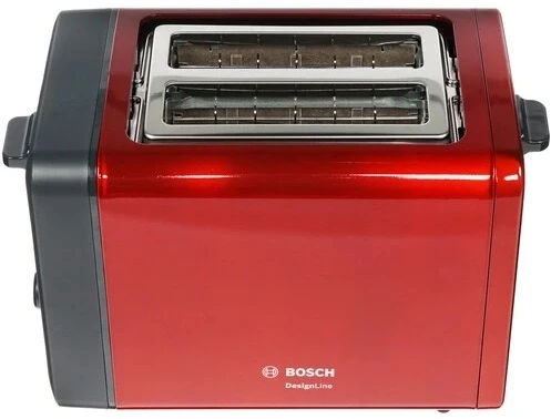 Тостер Bosch TAT4P424 970Вт красный/черный Тостер Bosch TAT4P424 970Вт красный/черный