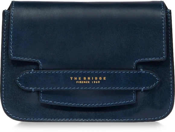 Сумка женская The Bridge Ingrid 04572501/YF бордовая натур.кожа