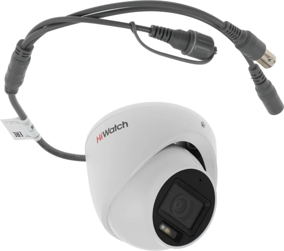 Камера видеонаблюдения аналоговая HiWatch DS-T203A(B) (2.8mm) 2.8-2.8мм HD-CVI HD-TVI цв. корп.:белый Камера видеонаблюдения аналоговая HiWatch DS-T203A(B) (2.8mm) 2.8-2.8мм HD-CVI HD-TVI цв. корп.:белый
