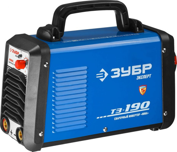 Сварочный аппарат Зубр ЗАС-Т3-190 инвертор ММА DC 7.5кВт Сварочный аппарат Зубр ЗАС-Т3-190 инвертор ММА DC 7.5кВт
