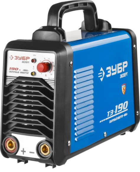 Сварочный аппарат Зубр ЗАС-Т3-190 инвертор ММА DC 7.5кВт Сварочный аппарат Зубр ЗАС-Т3-190 инвертор ММА DC 7.5кВт