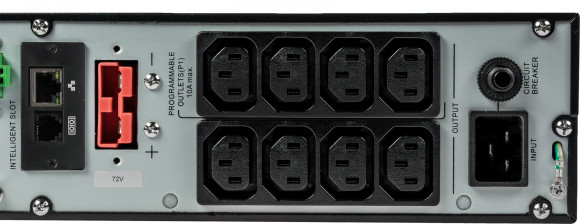 Источник бесперебойного питания Systeme Electriс SRT SRTSE2000RTXLI-NC 2000Вт 2000ВА черный