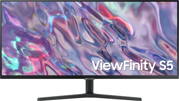 Монитор Samsung 34" ViewFinity S5 S34C500GAIXCI черный VA LED 21:9 полуматовая 3000:1 300cd 178гр/178гр 3440x1440 100Hz FreeSync DP Ultra WQHD 4.9кг