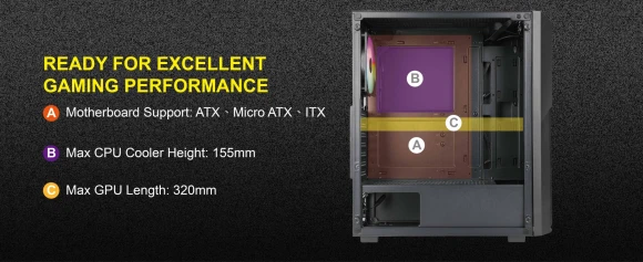 Корпус Azza Fighter черный без БП ATX 4x120mm 2x140mm 2xUSB2.0 1xUSB3.0 audio bott PSU Корпус Azza Fighter черный без БП ATX 4x120mm 2x140mm 2xUSB2.0 1xUSB3.0 audio bott PSU