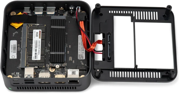 Неттоп IRU 110ALCN N100 (0.8) 8Gb SSD256Gb UHDG без ОС GbitEth WiFi BT 30W черный (2012483) Неттоп IRU 110ALCN N100 (0.8) 8Gb SSD256Gb UHDG без ОС GbitEth WiFi BT 30W черный (2012483)