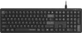 Клавиатура A4Tech FX55 черный USB slim Multimedia кабель 1.5м