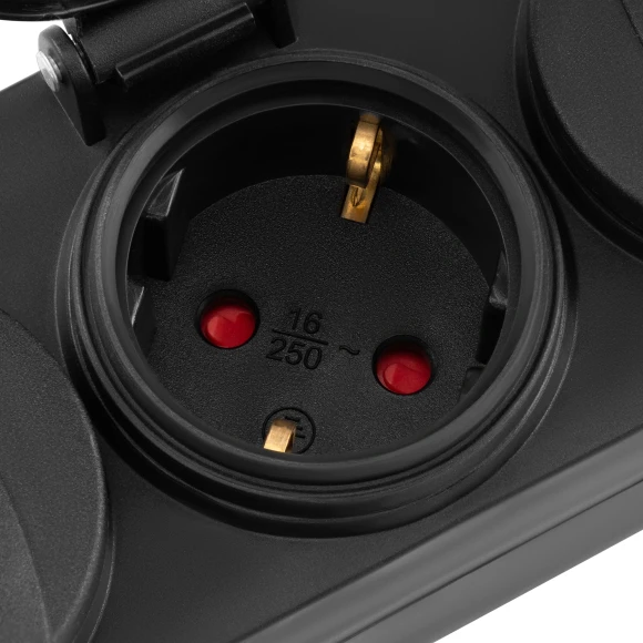 Сетевой удлинитель Buro BU-PS3.10/B-16 10м (3 розетки) оранжевый (пакет ПЭ)