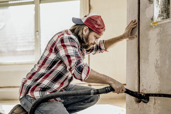 Строительный пылесос Karcher WD 6 P S V-30/6/22/T 1300Вт (уборка: сухая/сбор воды) желтый