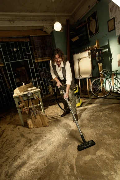 Строительный пылесос Karcher WD 6 P S V-30/6/22/T 1300Вт (уборка: сухая/сбор воды) желтый