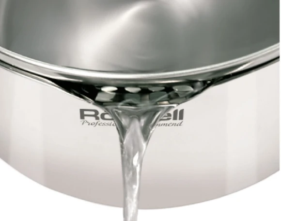 Ковш Rondell Flamme RDS-026 1.3л. d=16см (с крышкой) стальной