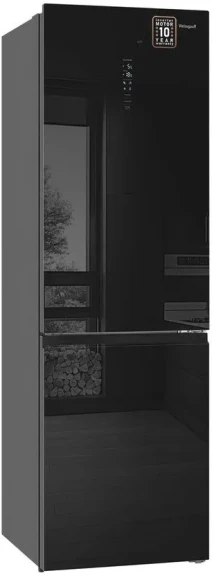 Холодильник Weissgauff WRK 2000 Total NoFrost Inverter Black Glass 2-хкамерн. черный инвертер Холодильник Weissgauff WRK 2000 Total NoFrost Inverter Black Glass 2-хкамерн. черный инвертер