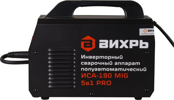 Сварочный полуавтомат Вихрь ИСА-180 MIG PRO инвертор MIG-MAG/FCAW/MMA/Lift TIG 4.8кВт