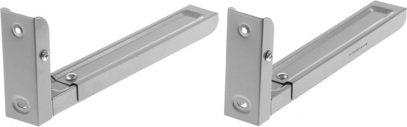 Кронштейн для СВЧ Ultramounts UM888S серебристый макс.30кг настенный фиксированный Кронштейн для СВЧ Ultramounts UM888S серебристый макс.30кг настенный фиксированный