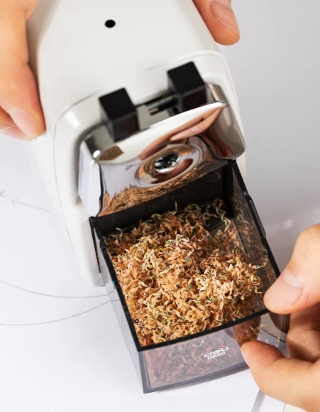 Точилка для карандашей механическая Deli E0620 1 отверстие ассорти