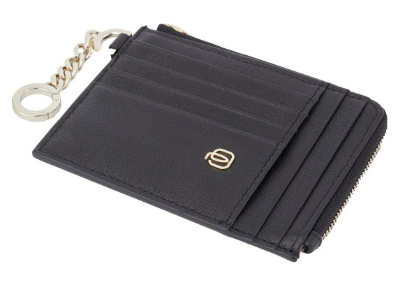 Чехол для кредитных карт Piquadro Circle PP5910W92R/N черный натур.кожа