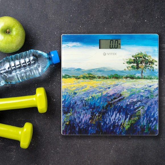 Весы напольные электронные Vitek VT-8052 макс.180кг рисунок