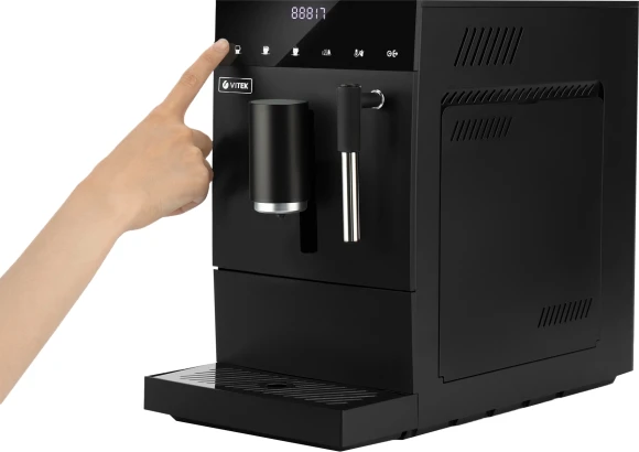 Кофемашина Vitek Metropolis VT-8701 1350Вт черный Кофемашина Vitek Metropolis VT-8701 1350Вт черный