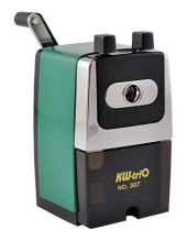 Точилка для карандашей механическая Kw-Trio 30VA 30VA-BLK 1 отверстие металл черный