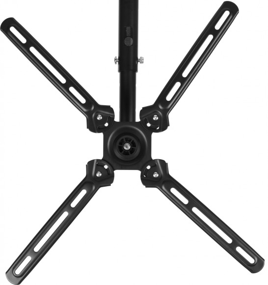 Кронштейн для телевизора Cactus CS-CP07 черный 23"-55" макс.45кг потолочный поворот и наклон Кронштейн для телевизора Cactus CS-CP07 черный 23"-55" макс.45кг потолочный поворот и наклон