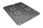 Полка стационарная Lanmaster TWT-RACK2-S4-10/80 1U нагр.:80кг. 19" 710мм серый (упак.:1шт)