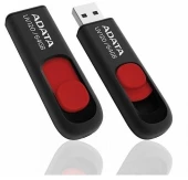 Флеш Диск A-Data 64GB Classic C008 AC008-64G-RKD USB2.0 красный/черный Флеш Диск A-Data 64GB Classic C008 AC008-64G-RKD USB2.0 красный/черный