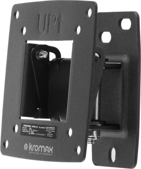 Кронштейн для телевизора Kromax OPTIMA-102 черный 10"-28" макс.25кг настенный поворот и наклон Кронштейн для телевизора Kromax OPTIMA-102 черный 10"-28" макс.25кг настенный поворот и наклон
