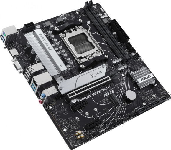 Материнская плата Asus PRIME B650M-K Socket AM5 AMD B650 2xDDR5 mATX AC`97 8ch(7.1) 2.5Gg RAID+VGA+HDMI
