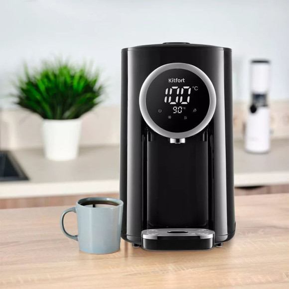 Термопот Kitfort КТ-2516 4.8л. 1450Вт черный Термопот Kitfort КТ-2516 4.8л. 1450Вт черный