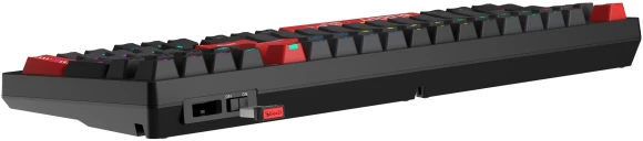 Клавиатура A4Tech WS98 механическая черный USB беспроводная BT/Radio for gamer LED