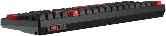 Клавиатура A4Tech WS98 механическая черный USB беспроводная BT/Radio for gamer LED