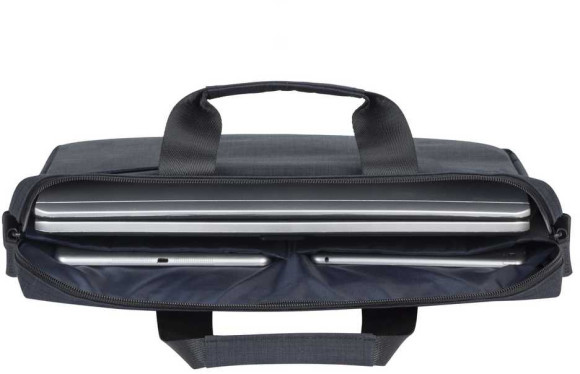 Сумка для ноутбука 17.3" Riva 8355 черный полиэстер (8355 BLACK)