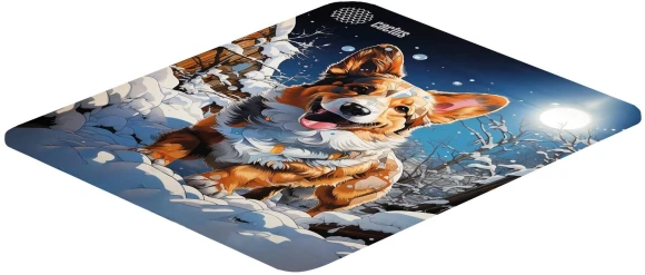 Коврик для мыши Cactus Corgi рисунок 300x250x3мм (CS-MPC-D13M)
