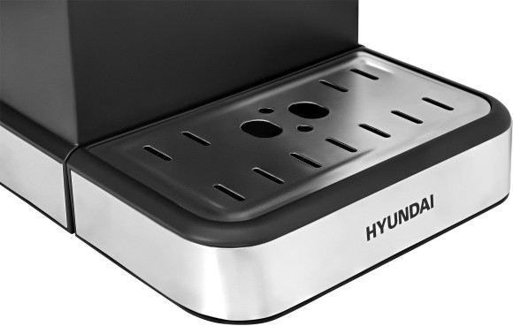 Кофеварка рожковая Hyundai HEM-4204 1000Вт черный