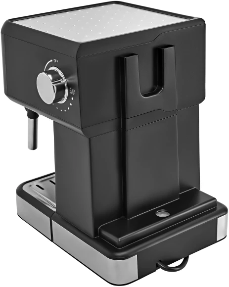 Кофеварка рожковая Hyundai HEM-4204 1000Вт черный