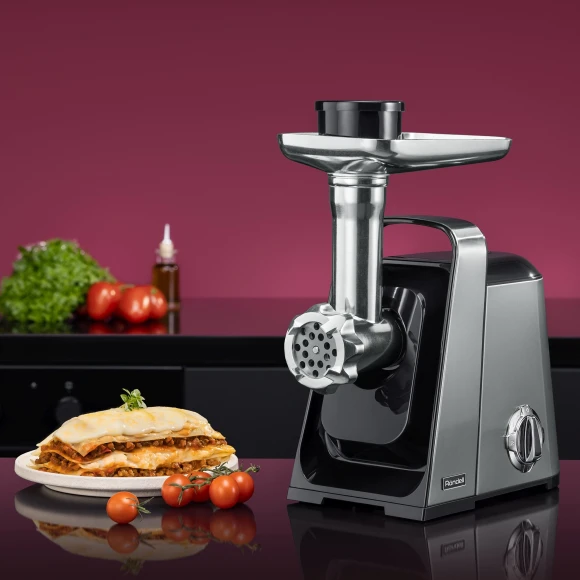 Мясорубка Rondell RDE-1454 2000Вт стальной Мясорубка Rondell RDE-1454 2000Вт стальной