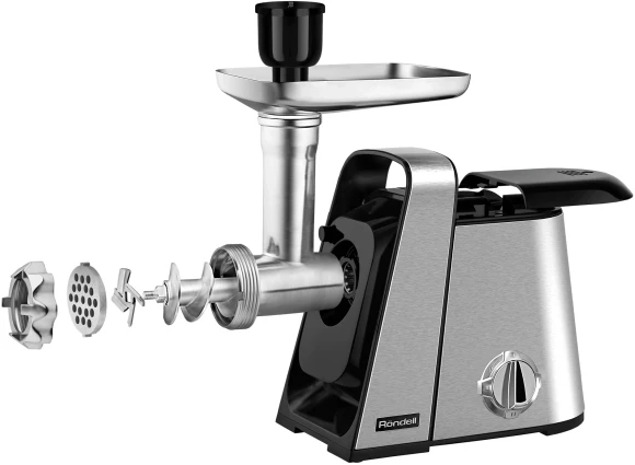 Мясорубка Rondell RDE-1454 2000Вт стальной Мясорубка Rondell RDE-1454 2000Вт стальной