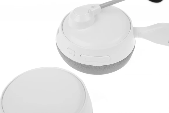 Наушники с микрофоном A4Tech BH230 белый/серый мониторные BT оголовье (BH230 WHITE)