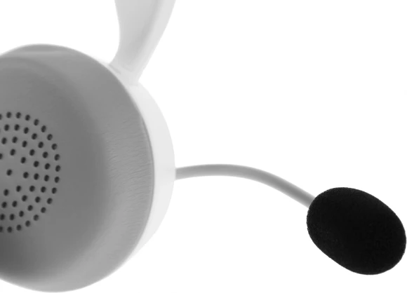 Наушники с микрофоном A4Tech BH230 белый/серый мониторные BT оголовье (BH230 WHITE)