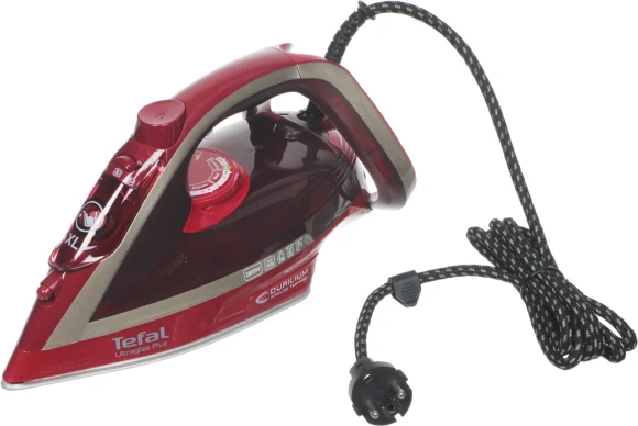 Утюг Tefal FV6820E0 2800Вт вишневый/серебристый