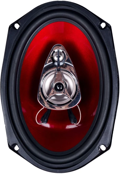 Колонки автомобильные Kicx SP 693 200Вт 92дБ 4Ом 16x23см (6x9дюйм) (ком.:2кол.) коаксиальные трехполосные