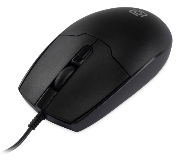 Мышь Оклик 147M черный оптическая 2000dpi USB 4but (1454525)