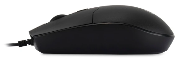 Мышь Оклик 147M черный оптическая 2000dpi USB 4but (1454525)