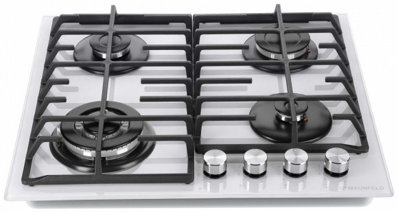 Газовая варочная поверхность Maunfeld EGHG.64.63CW/G белый Газовая варочная поверхность Maunfeld EGHG.64.63CW/G белый