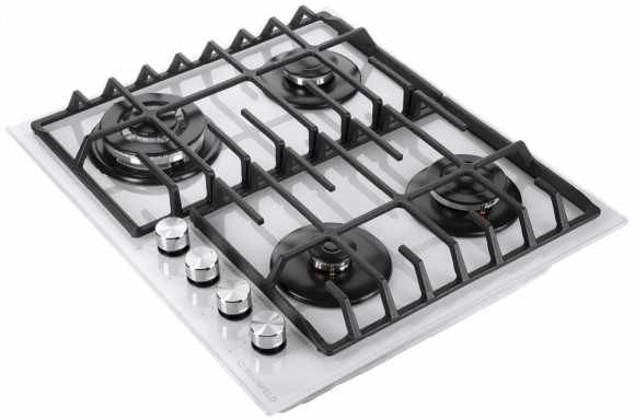 Газовая варочная поверхность Maunfeld EGHG.64.63CW/G белый Газовая варочная поверхность Maunfeld EGHG.64.63CW/G белый