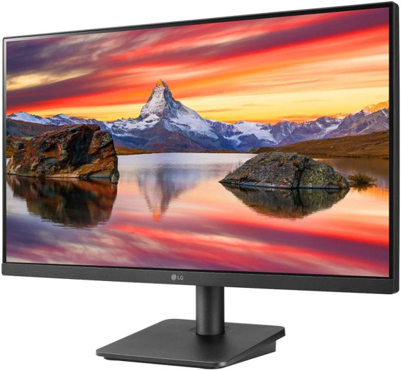 Монитор LG 23.8" 24MP400-B черный IPS LED 16:9 HDMI матовая 250cd 178гр/178гр 1920x1080 75Hz FreeSync VGA FHD 2.6кг (RUS)