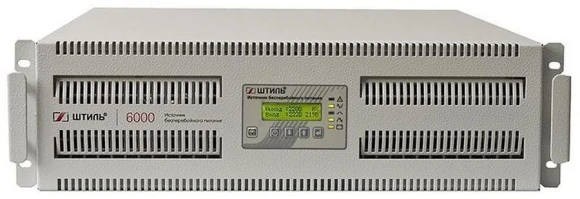 Источник бесперебойного питания Штиль SR SR1106L 5400Вт 6000ВА серый