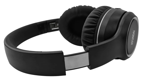 Гарнитура накладные Hyundai H-HP103 черный беспроводные bluetooth оголовье Гарнитура накладные Hyundai H-HP103 черный беспроводные bluetooth оголовье
