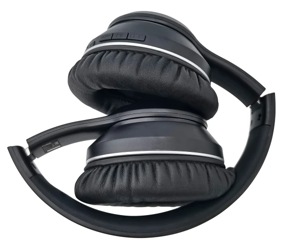 Гарнитура накладные Hyundai H-HP103 черный беспроводные bluetooth оголовье Гарнитура накладные Hyundai H-HP103 черный беспроводные bluetooth оголовье