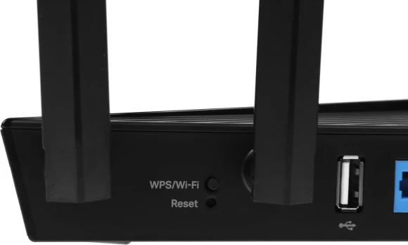 Роутер беспроводной TP-Link Archer AX20 AX1800 10/100/1000BASE-TX черный