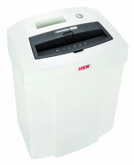 Шредер HSM ShredStar X8 (секр.P-4) фрагменты 9лист. 18лтр. скобы пл.карты CD